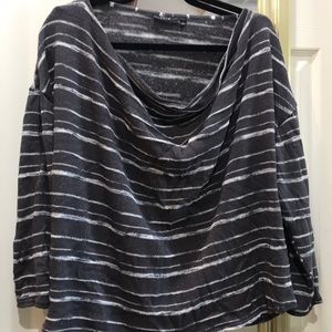 Apt 9 grey sparkle sweater